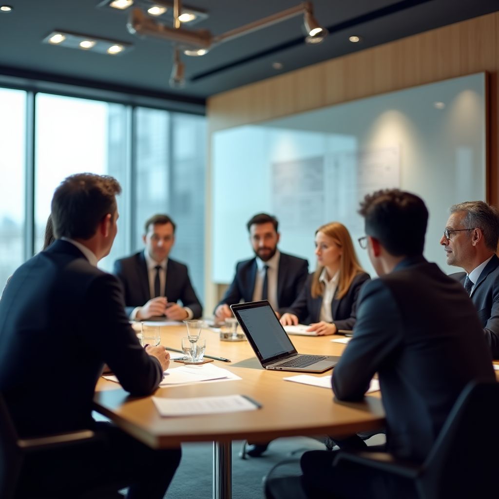 Reunión con clientes
