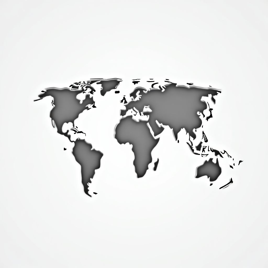 Ícono de perspectiva global